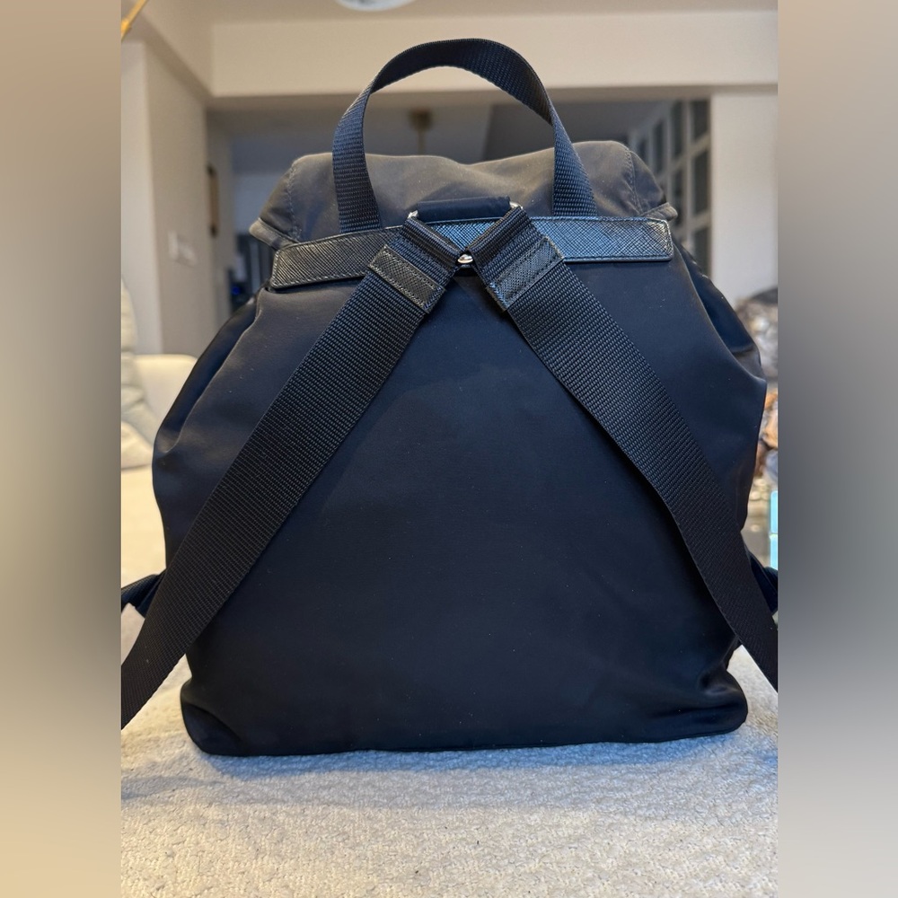 Prada Re-Nylon Black Drawstring
Medium Backpack - Picture 10 of 12